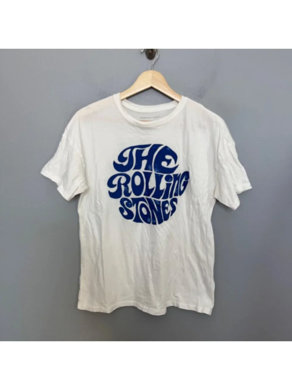 AMERICAN EAGLE rolling stones front & back graphic tee size S - Picture 1 of 5